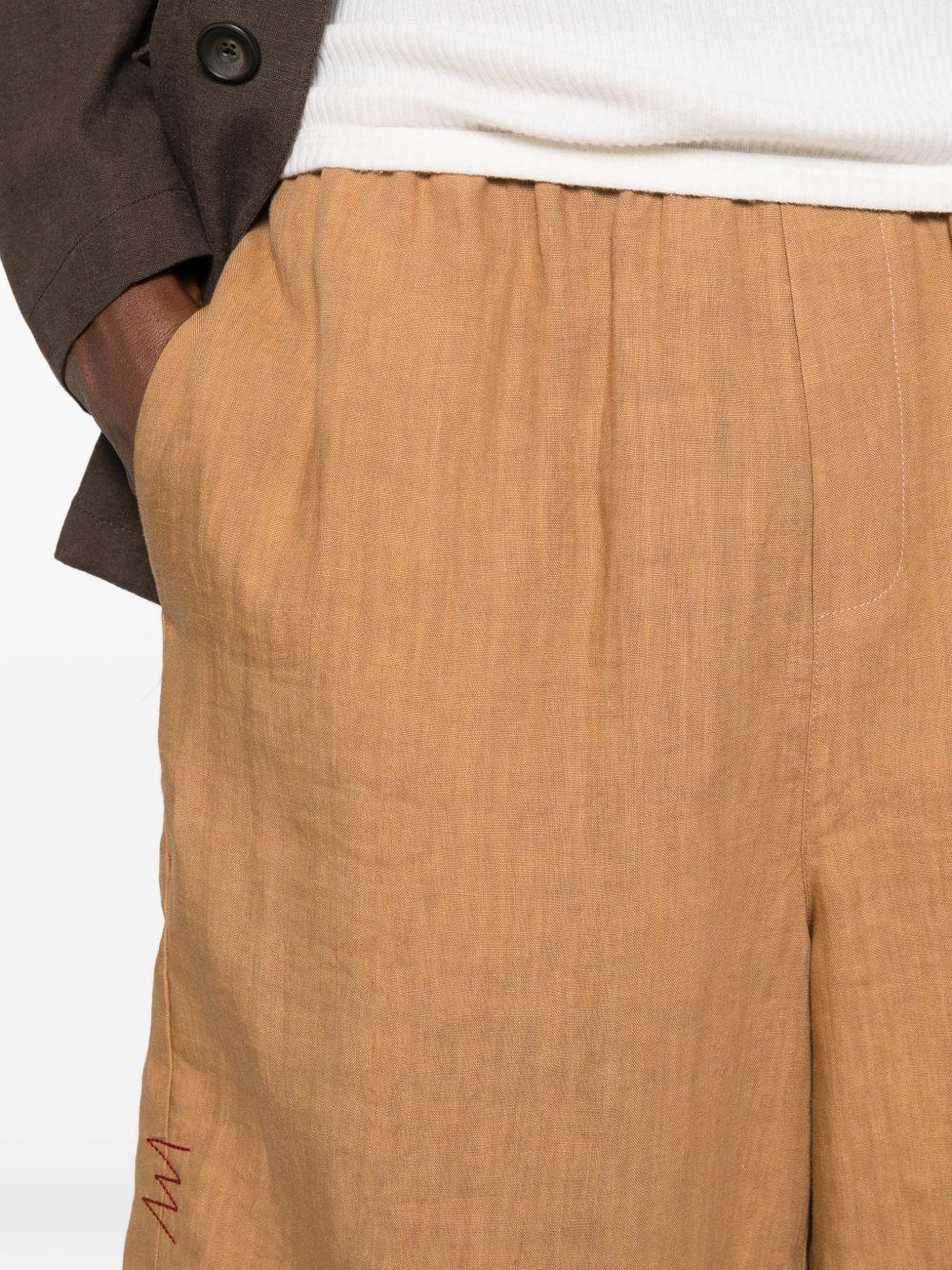 Elasticated-waistband shorts B6AB0039 62M SAFARI AMARANTO 