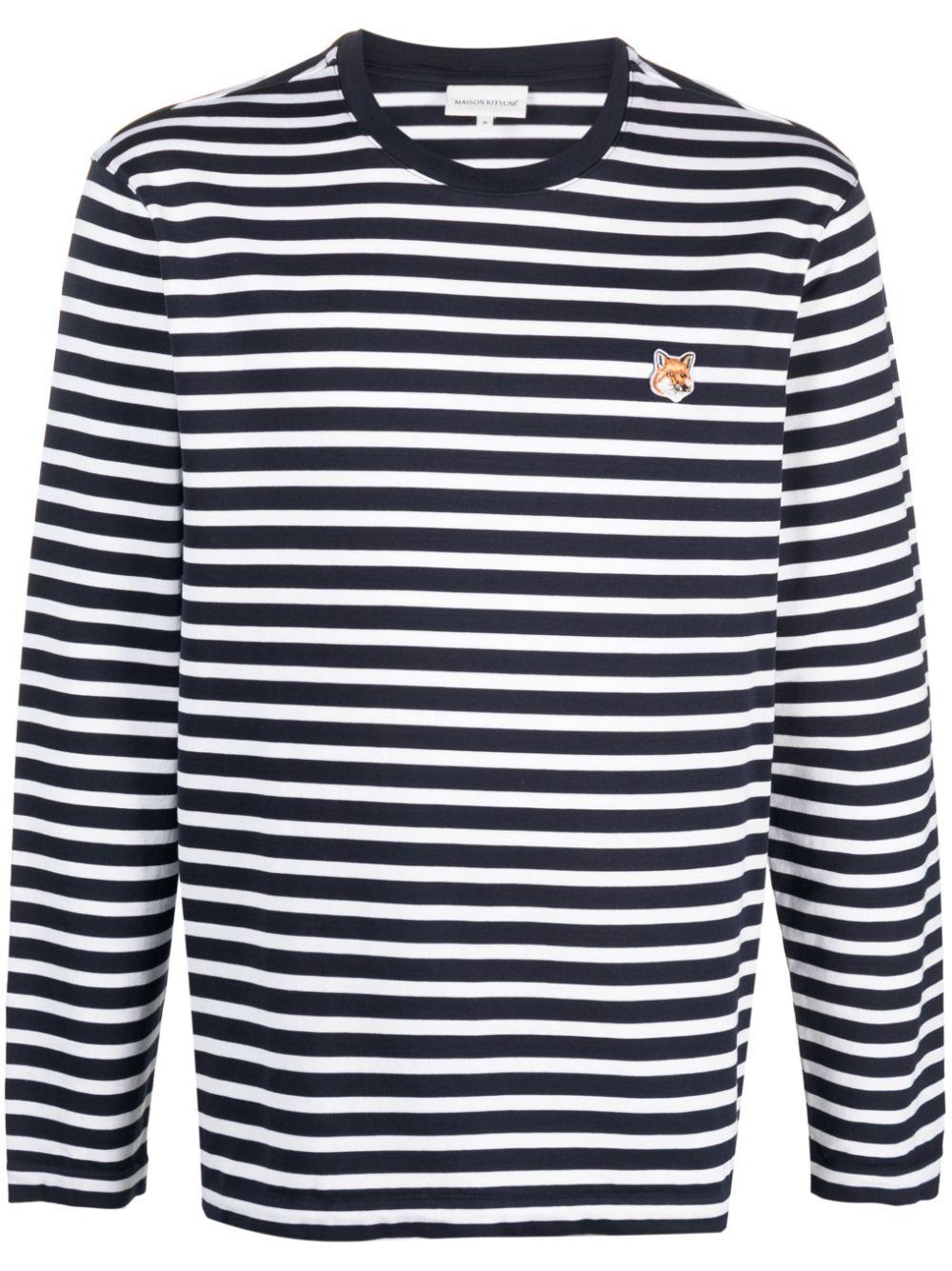  LM00105KJ0044 S480 NAVY STRIPES MAISON KITSUNE 