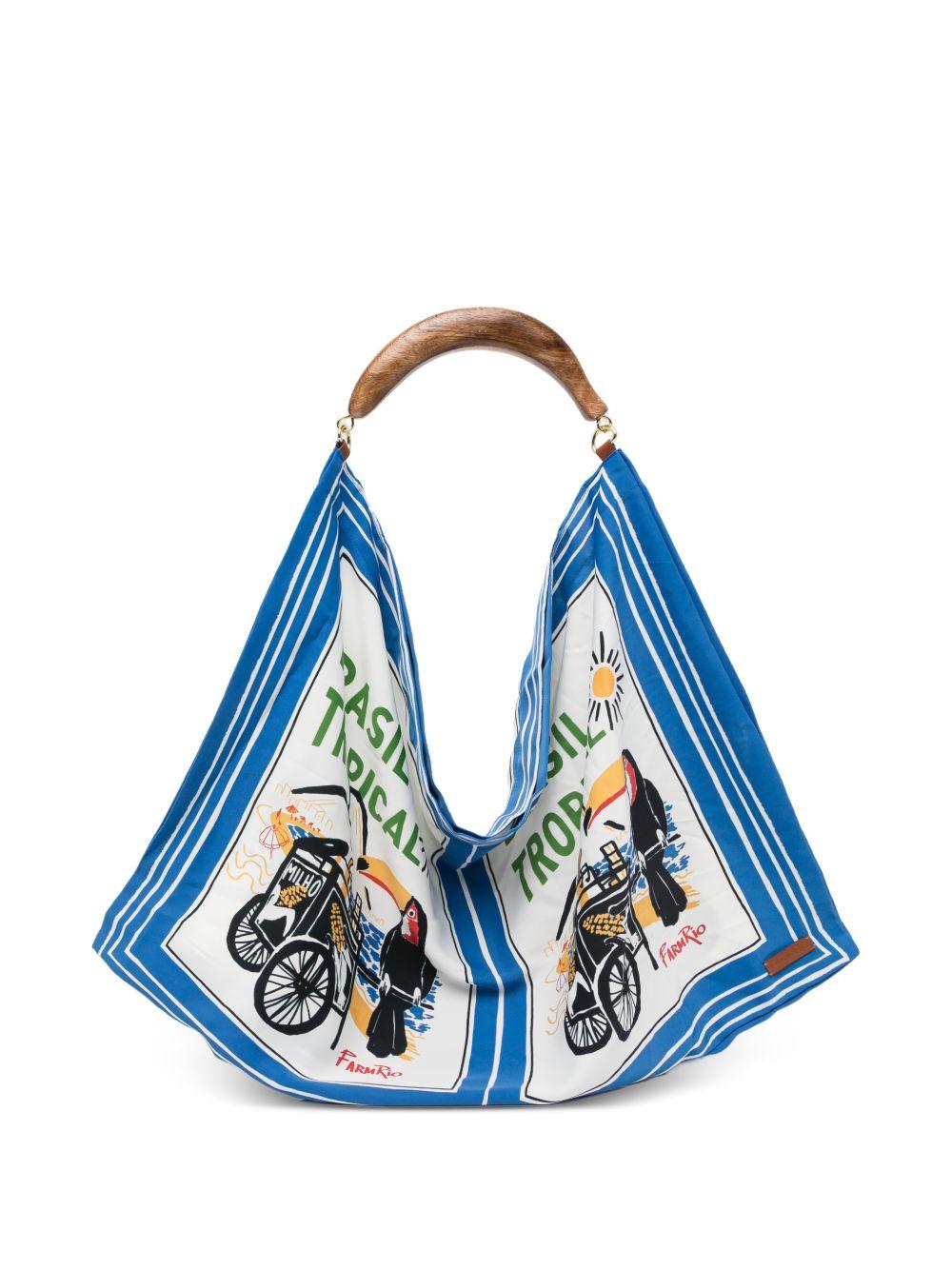 Scarf Mini Bag 358437 L0153 BRASIL TROPICAL FARM RIO 