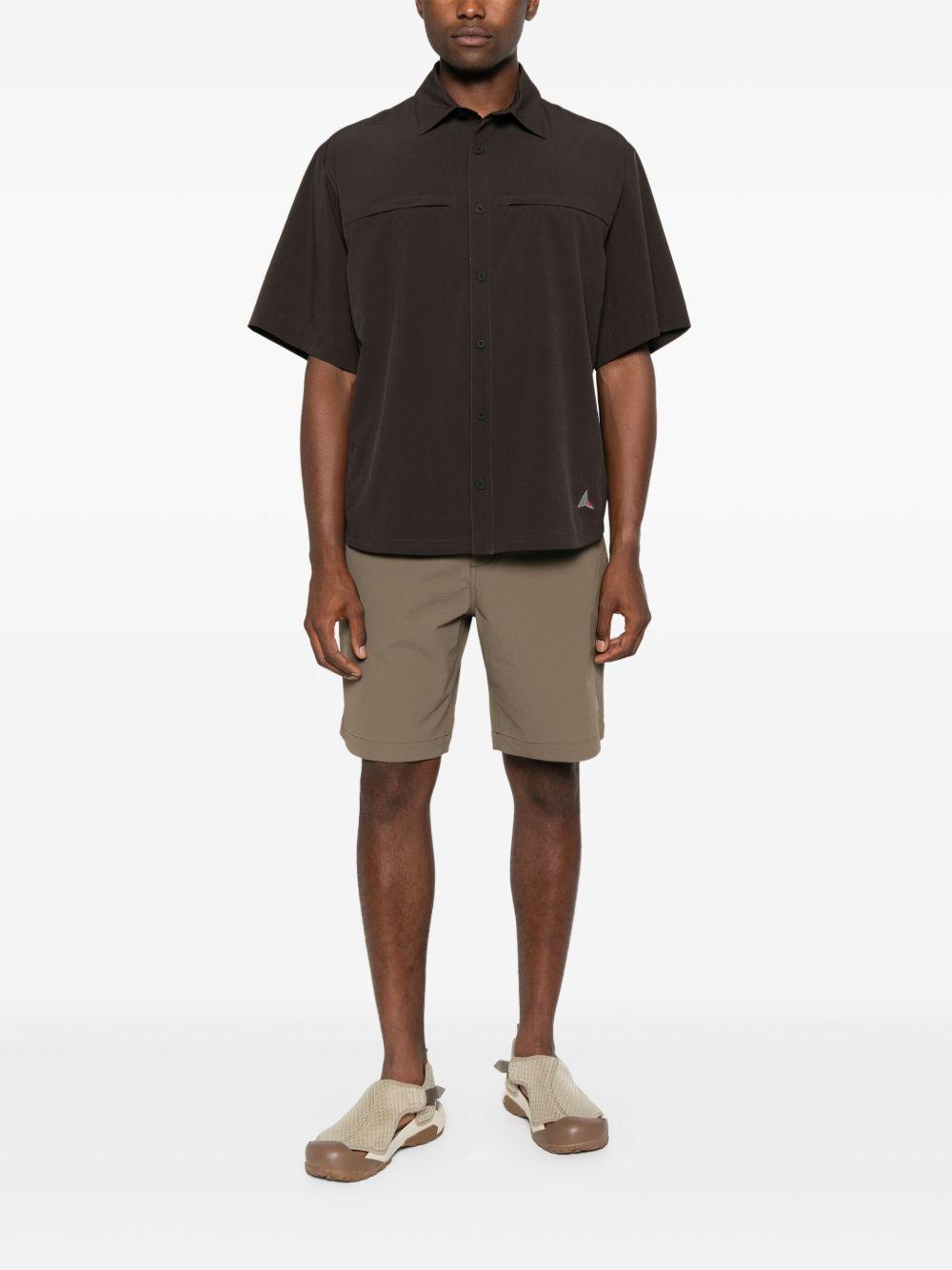 Dot Air Shirt RBMW371FA263 BRW0003 DARK BROWN ROA 