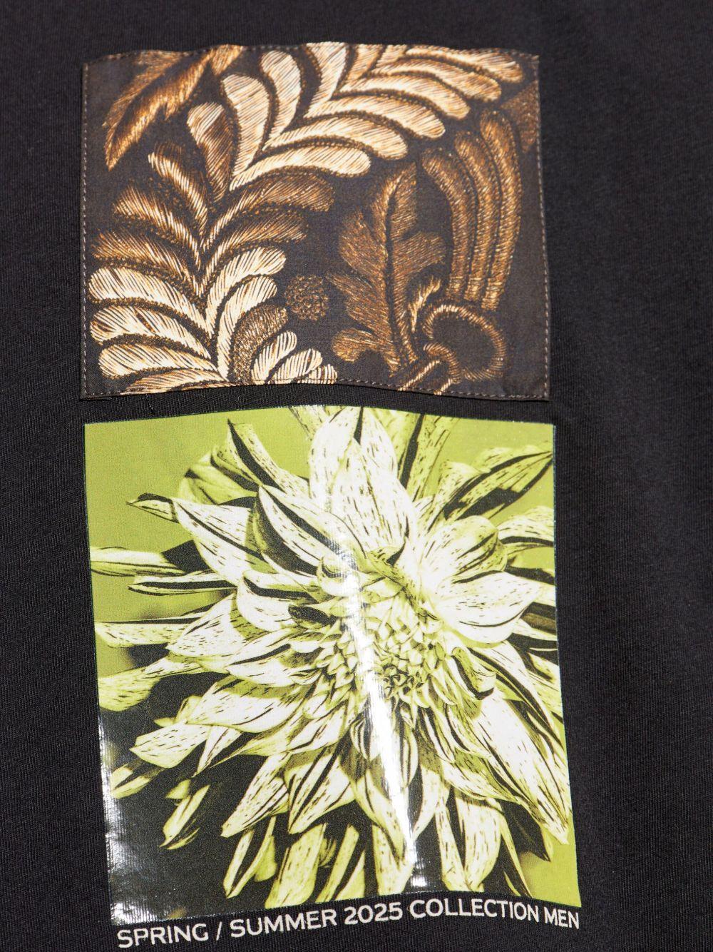 Show t-shirt 2510211091600 900 BLACK DRIES VAN NOTEN 