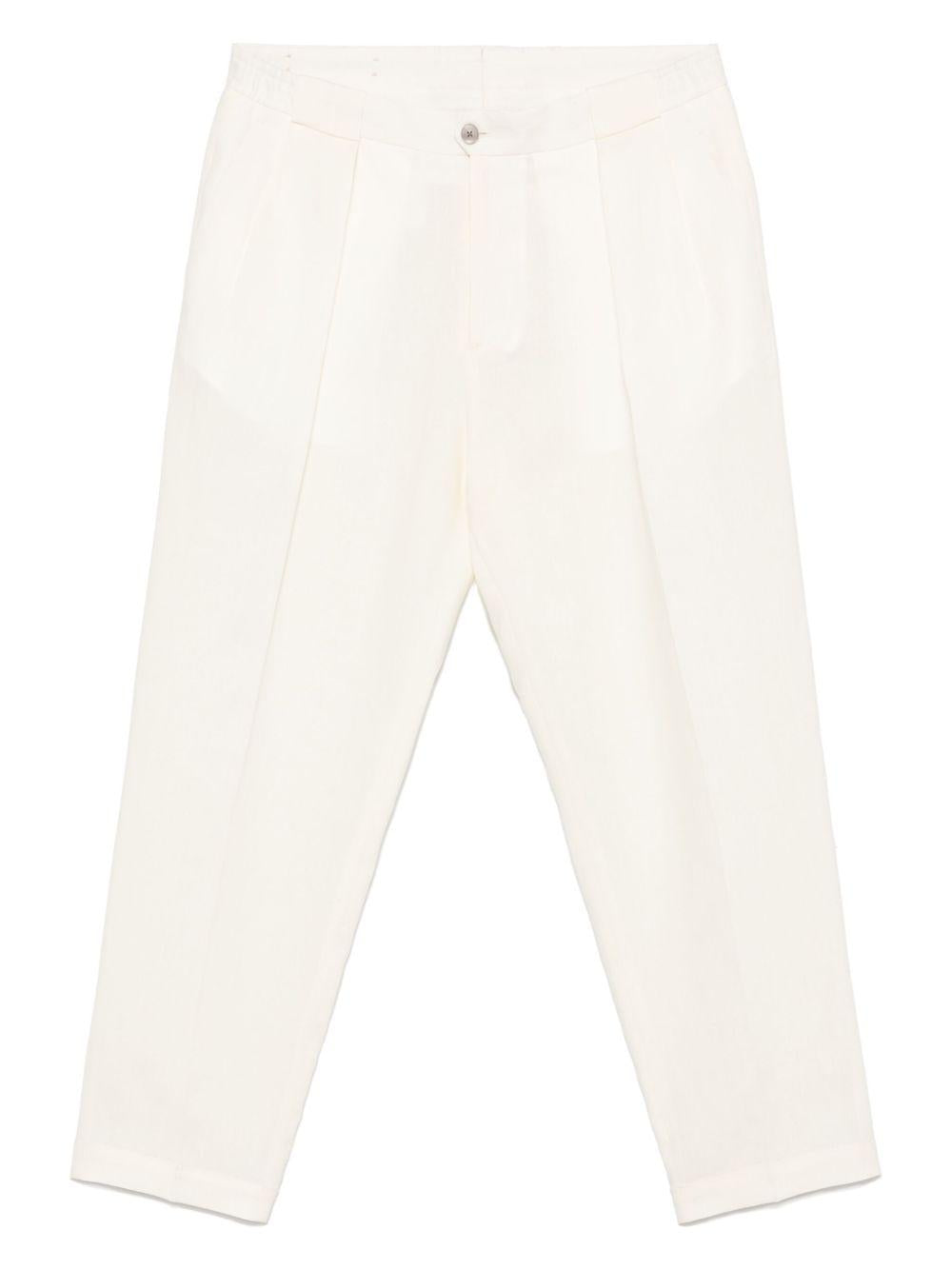 Portobello trousers PORTOBELLOW325118 00150 BIANCO BRIGLIA 1949 