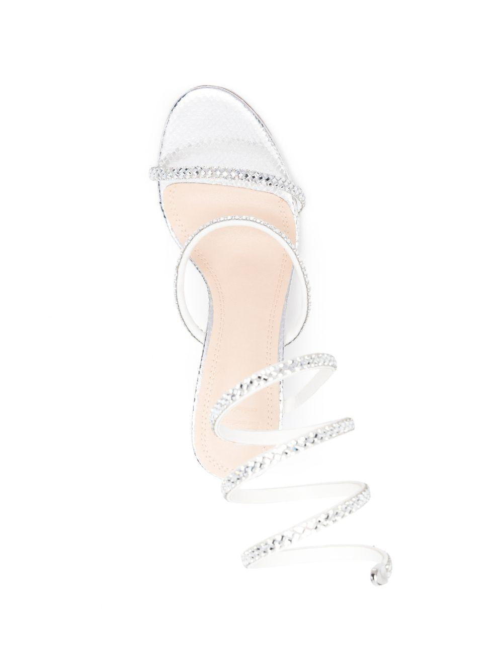 Scarpe a spirale decorate SH378ARG62P ARGENTO TWENTY FOURHAITCH 