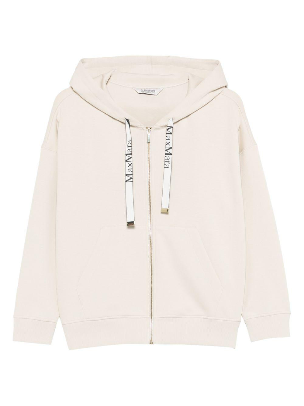 Felpa In Jersey Double SMMJOUR 001 ECRU S MAX MARA 