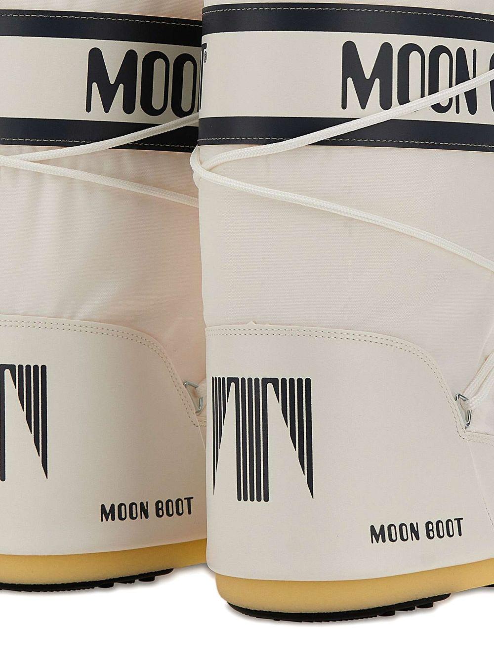 Icon Boot in Nylon 80D1400440 A001 WHITE MOON BOOT 