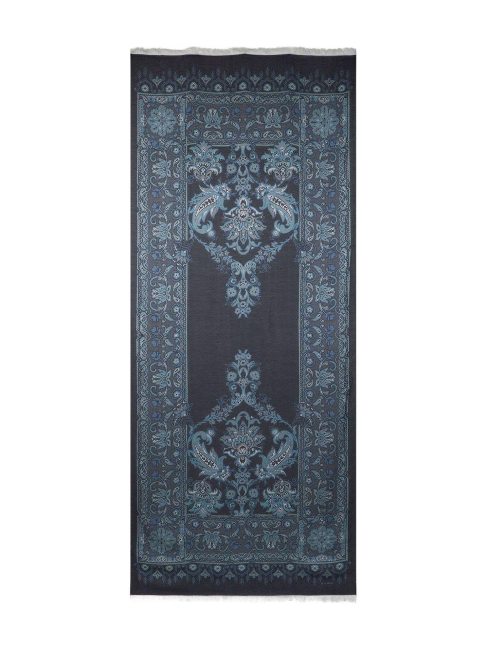 Sciarpa in Misto Cotone Jacquard MATA0061AQ250 S9883 ETRO 