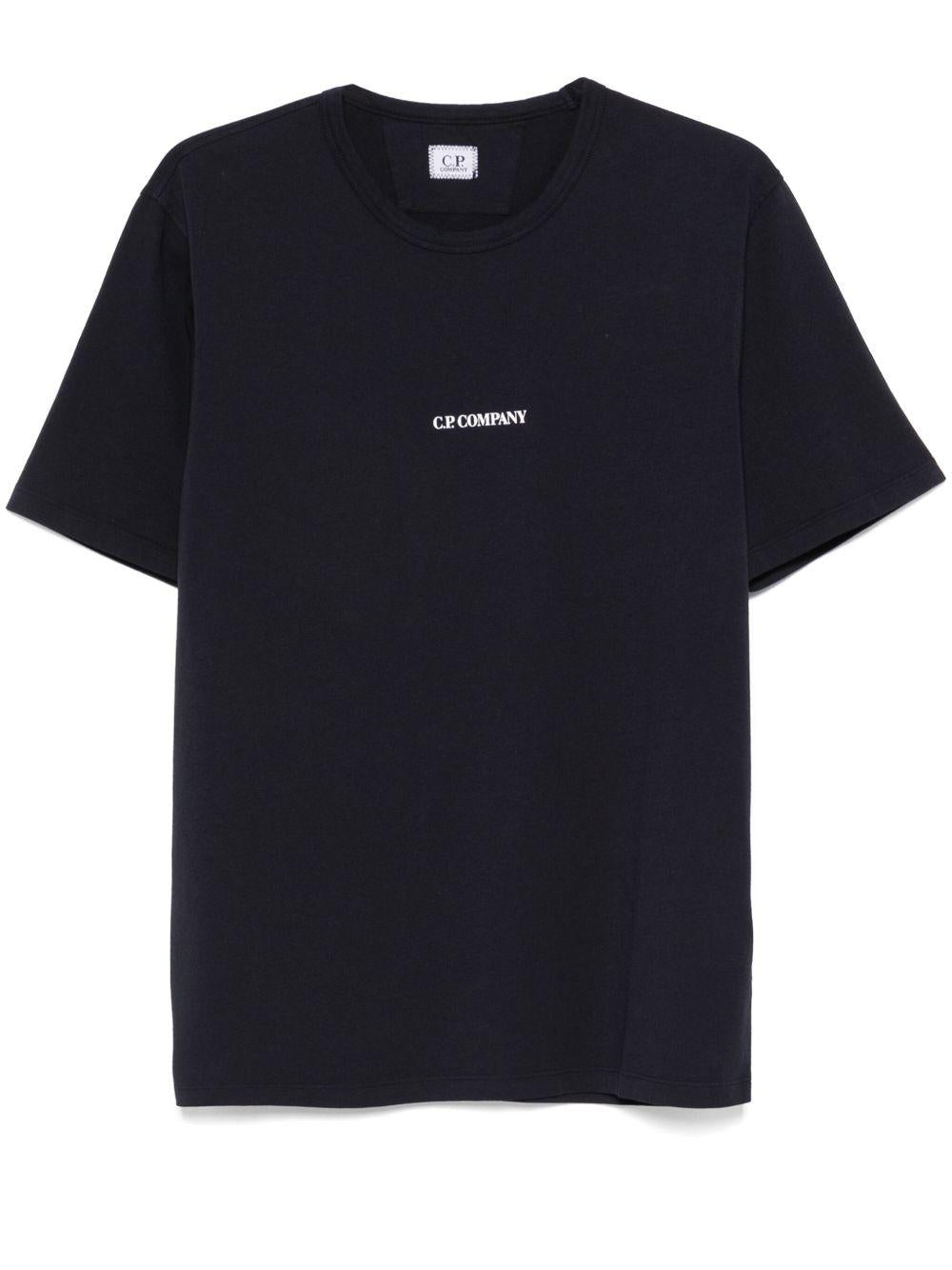 24/1 Jersey Logo T-Shirt 18CMTS085A005431G 888 TOTAL ECLIPSE CP COMPANY 