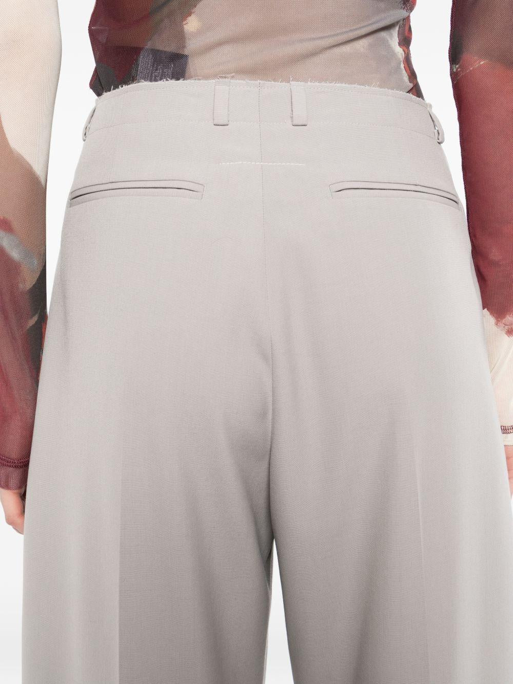 Pantaloni a Gamba Ampia S52KA0555M35436 858 MM6 MAISON MARGIELA 