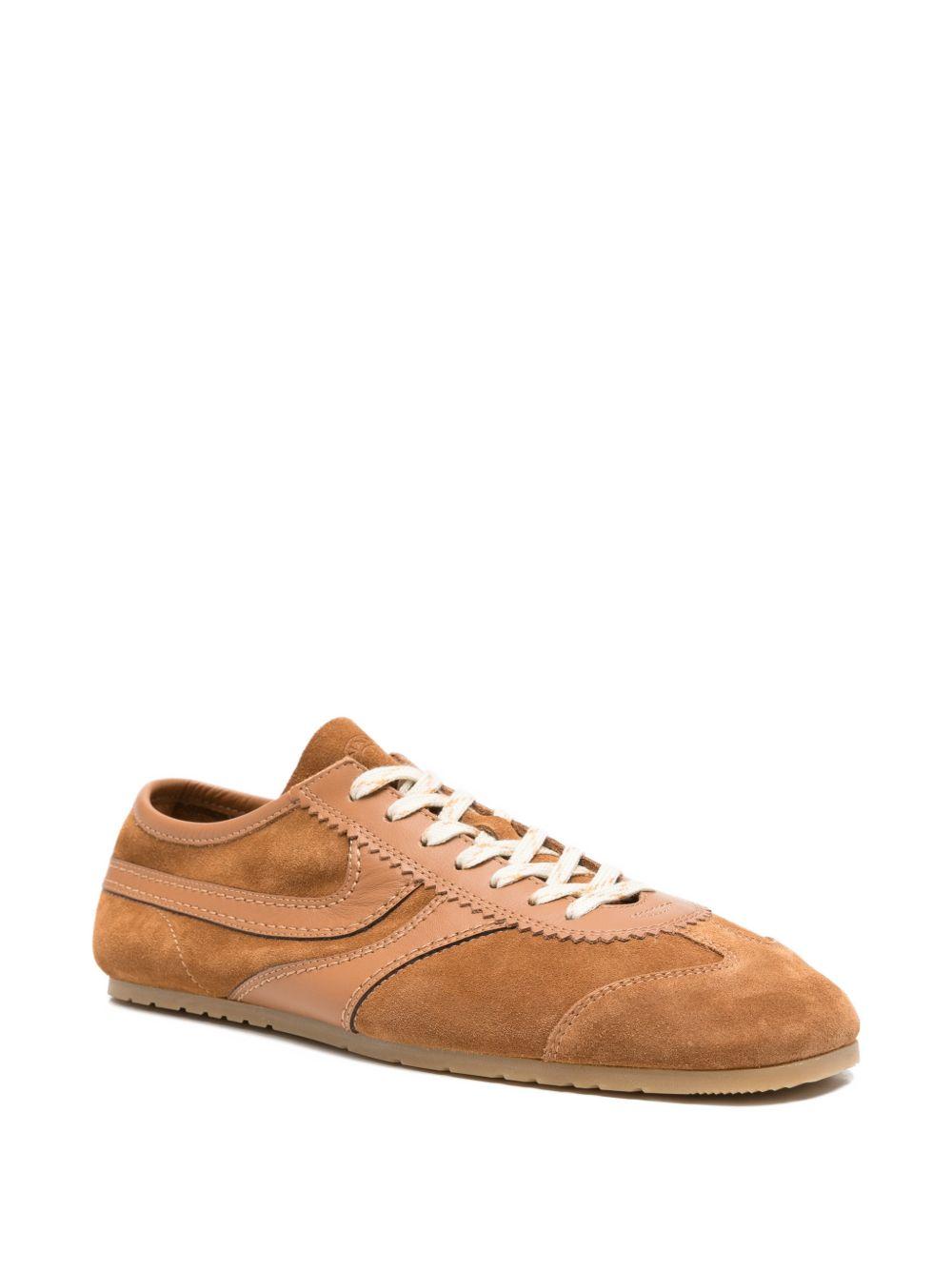 Suede sneakers MS2611503 712 TAN DRIES VAN NOTEN 