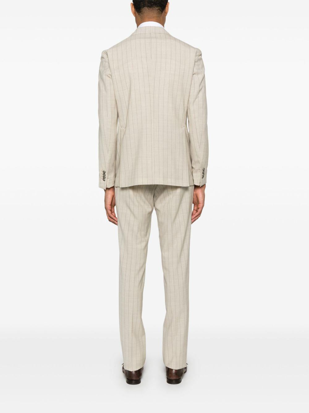 Abito doppiopetto gessato 2SVS20B11PE520064R25E344 A1304 TAGLIATORE 