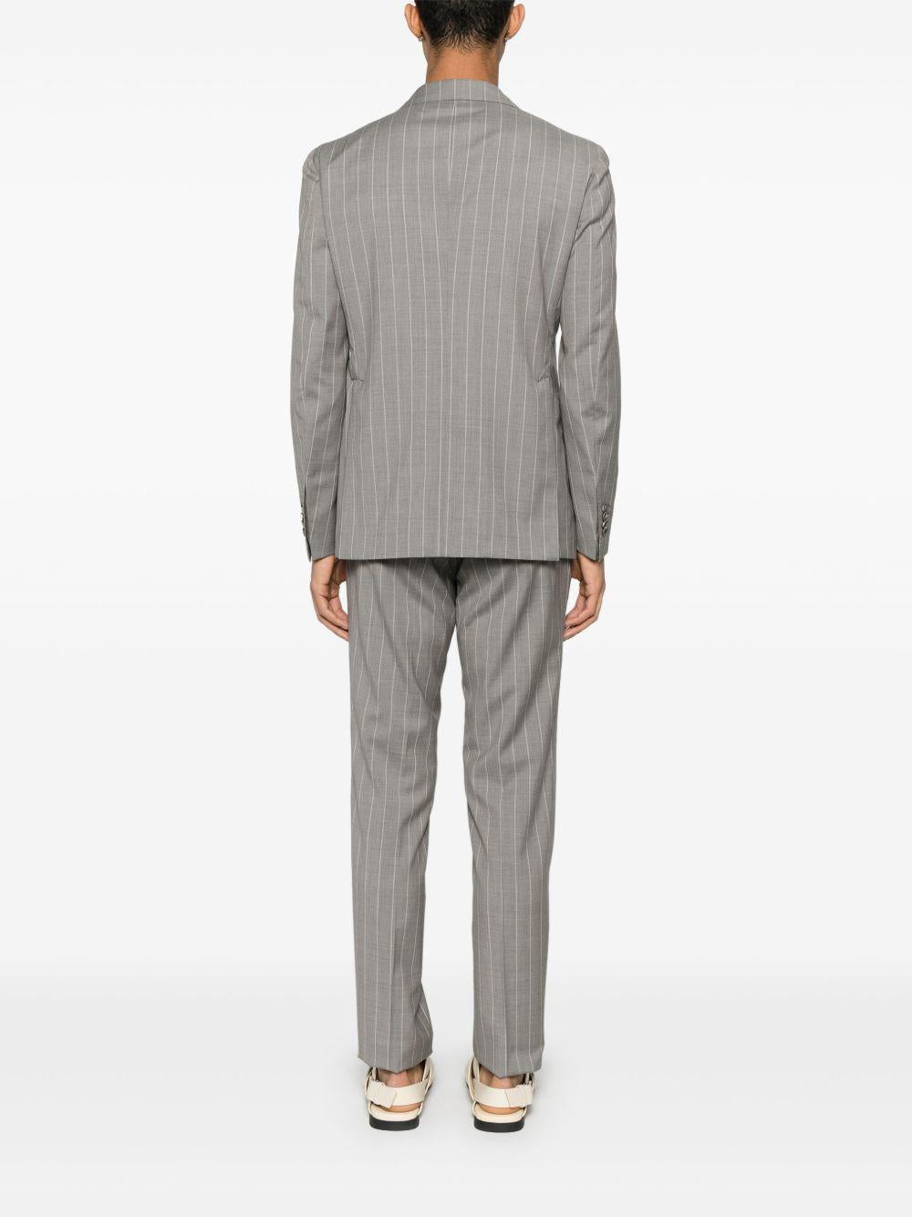 Abito doppiopetto gessato 2SVS20B11PE150009R25E211 G1209 TAGLIATORE 