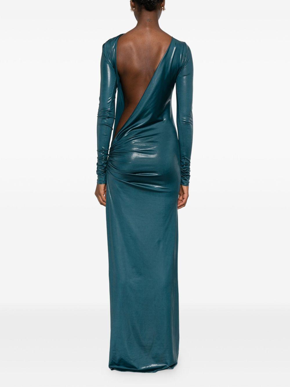 Sophie Maxi Dress T180129CTJP154 445 TEAL THE ANDAMANE 