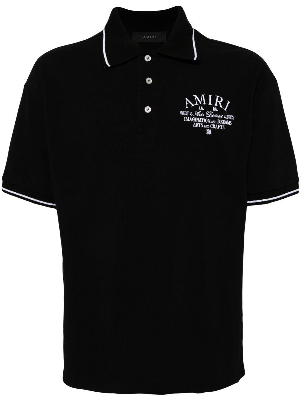 Arts District Polo AMJYPO1008 001 AMIRI 