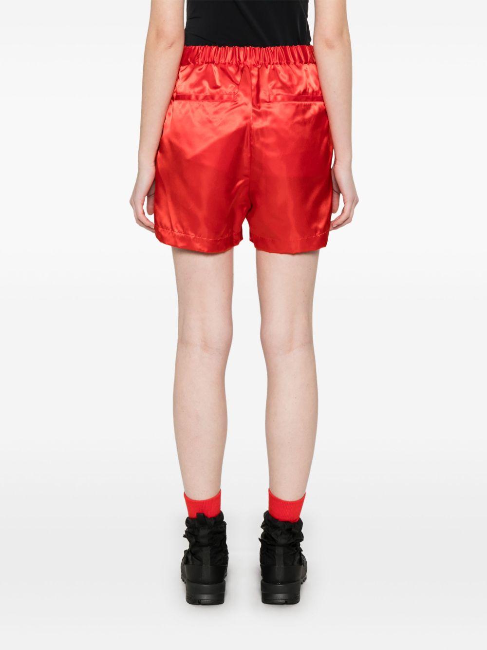 Shorts in acetato 3OP003S25 2 RED NOIR KEI NINOMIYA 
