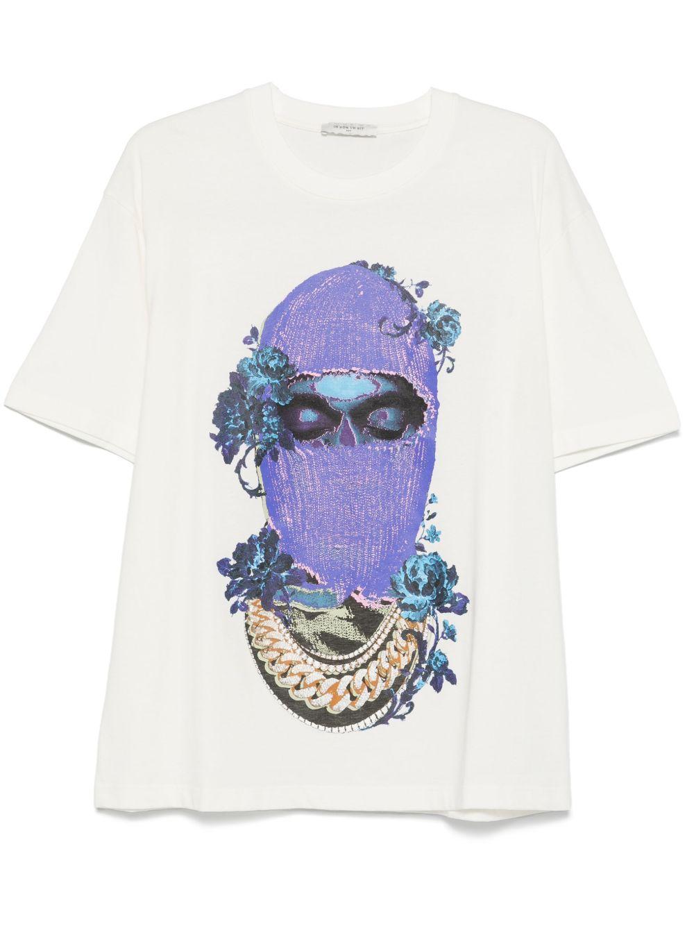 Rose Mask T-shirt NUS25269 081 OFF WHITE IH NOM UH NIT 