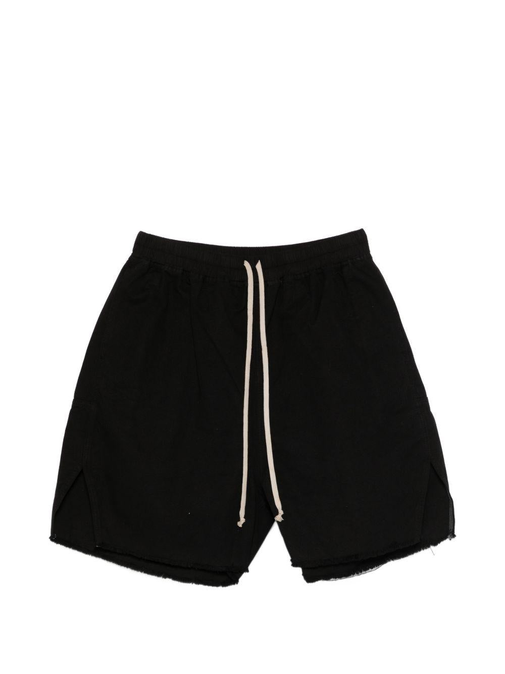 Long Boxers Butt Zip DU01F4383CVS 09 BLACK RICK OWENS DRKSHDW 