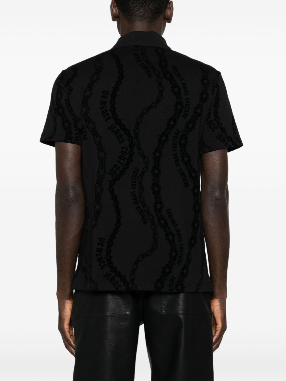  77GAG6R0JS415 899 BLACK VERSACE JEANS COUTURE 