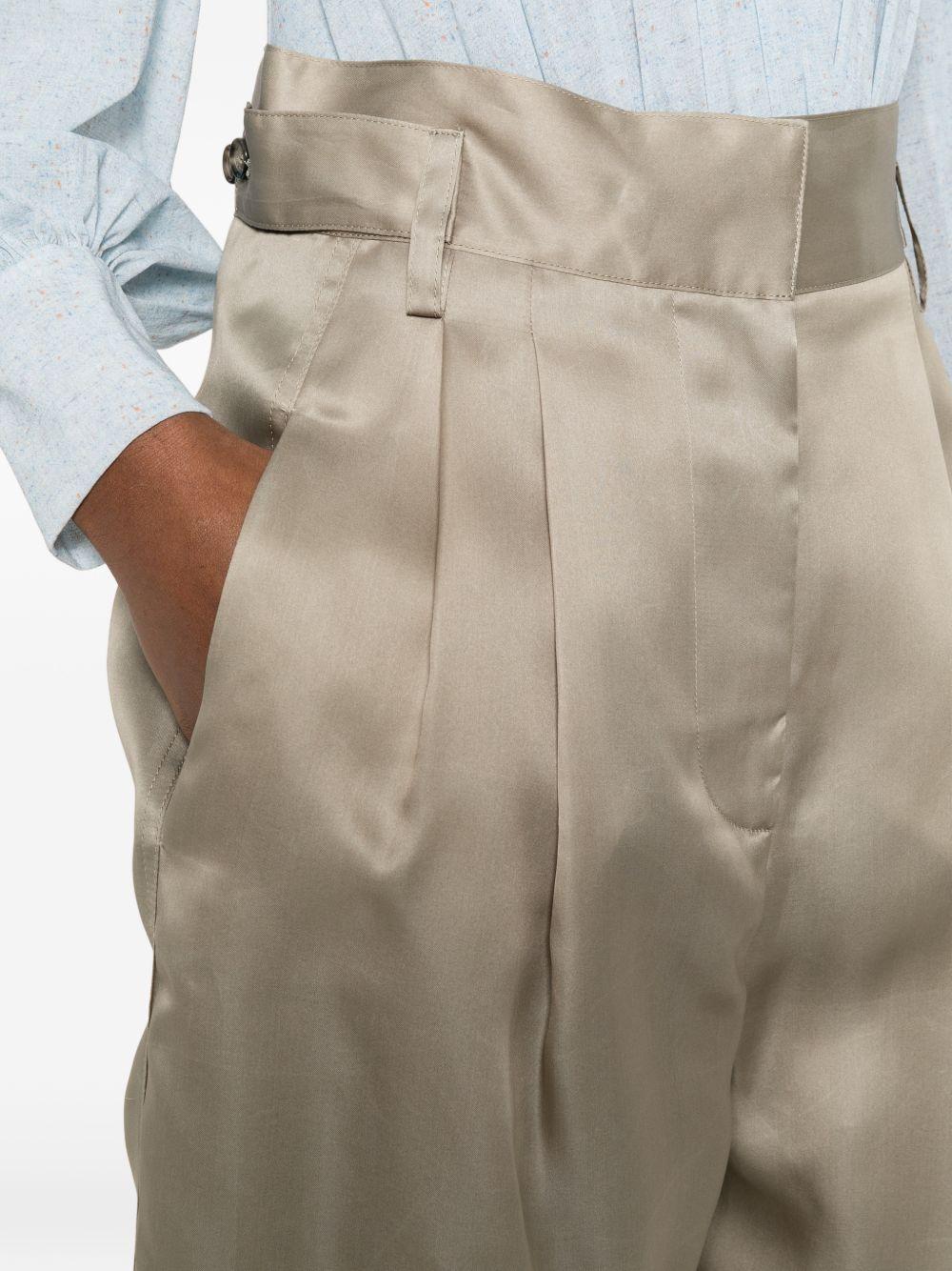 Pantaloni plissé A03111619 0475 ALBERTA FERRETTI 