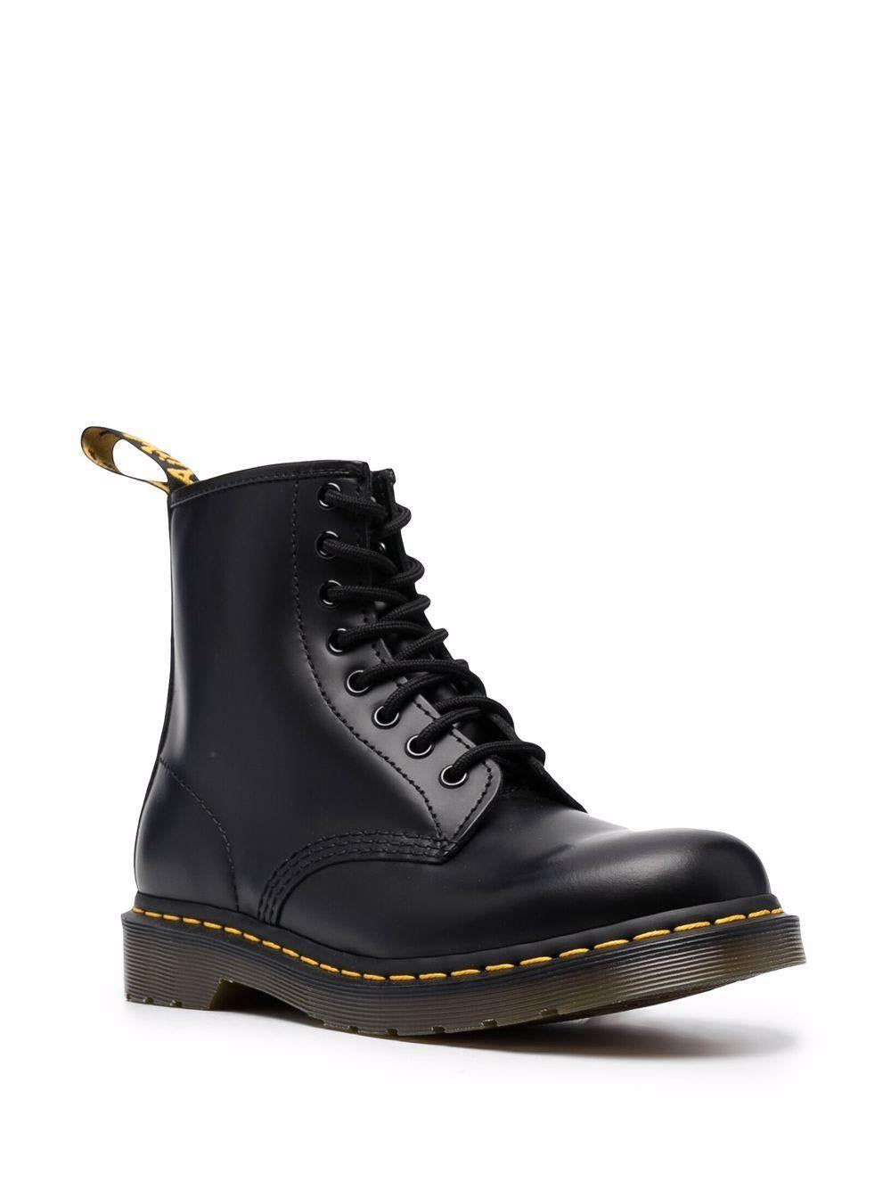 Stivali stringati 1460 in pelle smooth 11822006 BLACK DR. MARTENS 