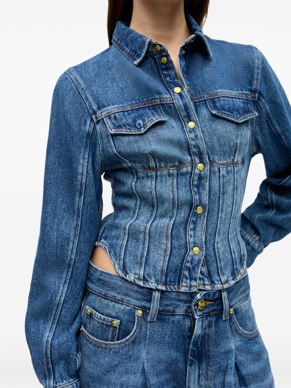  J1727 567 MID BLUE VINTAGE GANNI 