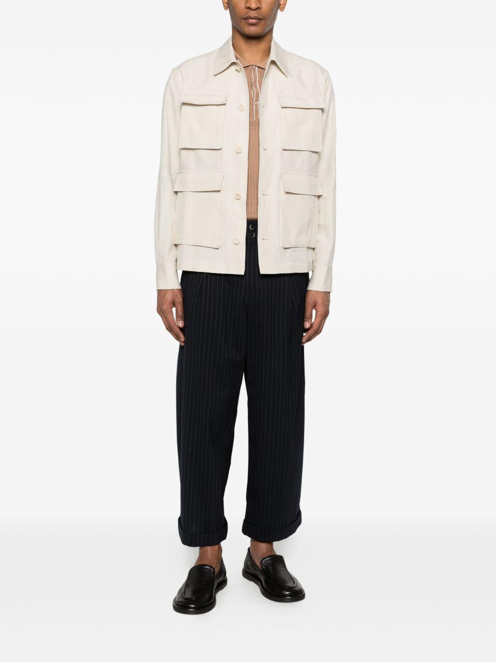 LARDINI - Patch pocket jacket PAARONPAIF66408 150 LARDINI 