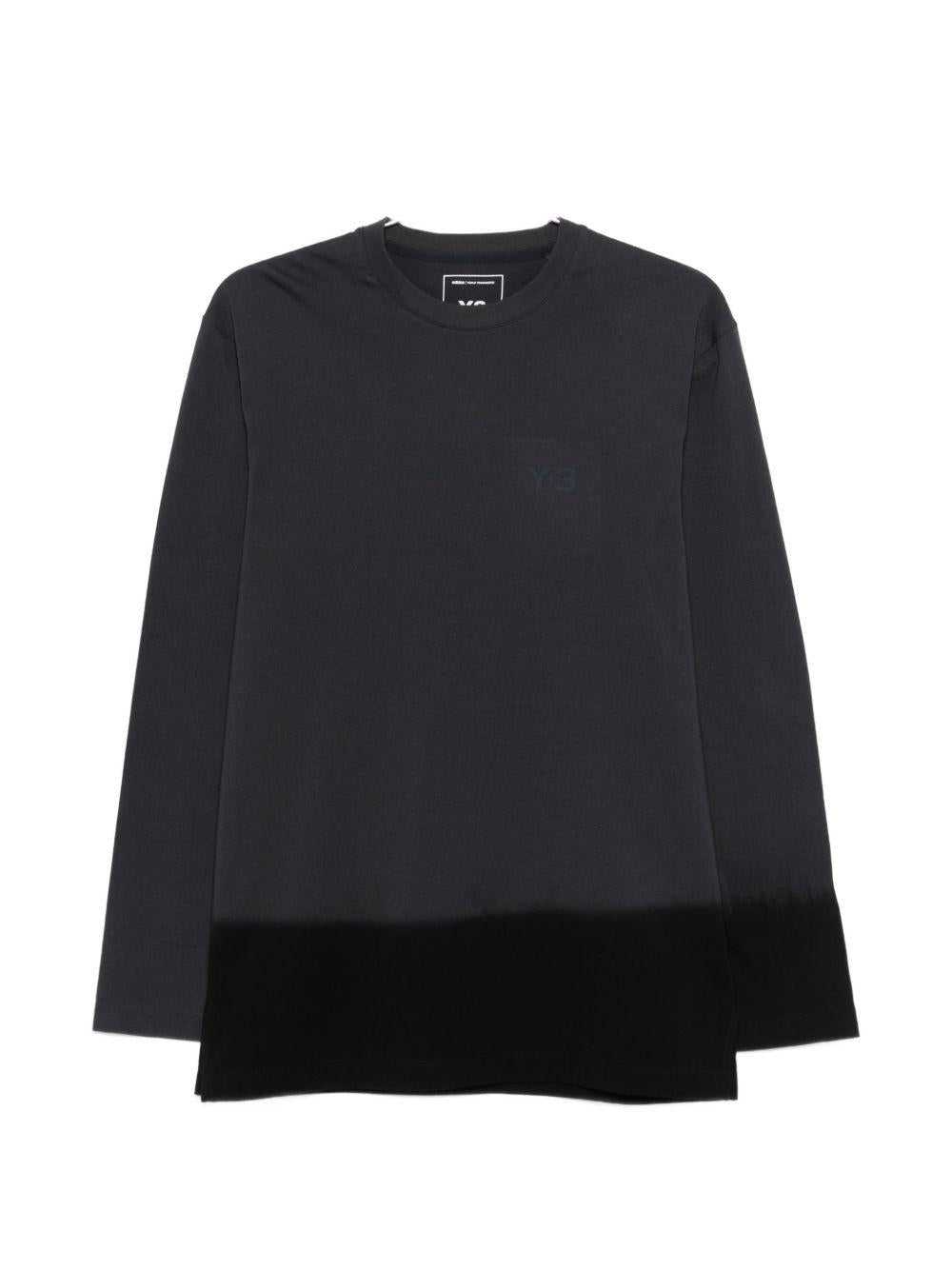 Dipped Long Sleeve Tee KQ9780 GREY Y-3 