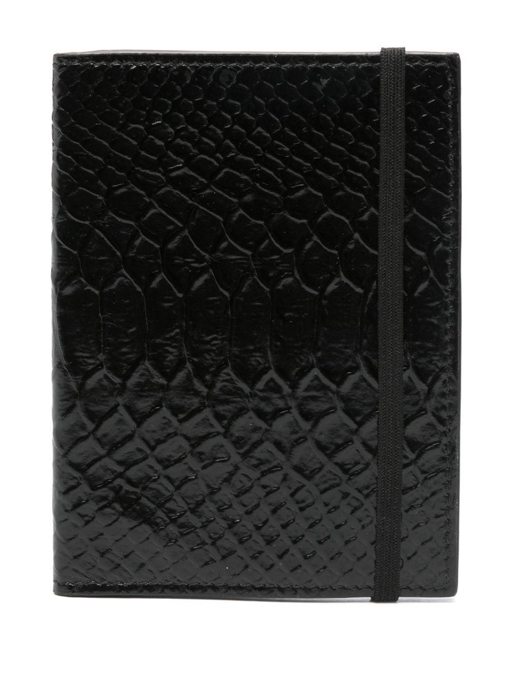 Portafogli N°65 Pitone Stampato Nero SS25N65 PITONE STAMPATO NERO SAPIO 