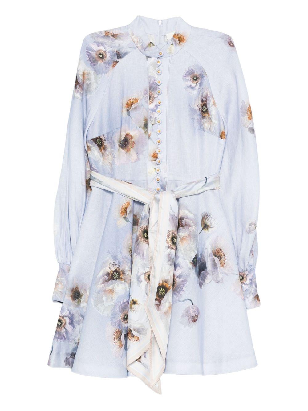  3970DF251 LILAC POPPY ZIMMERMANN 