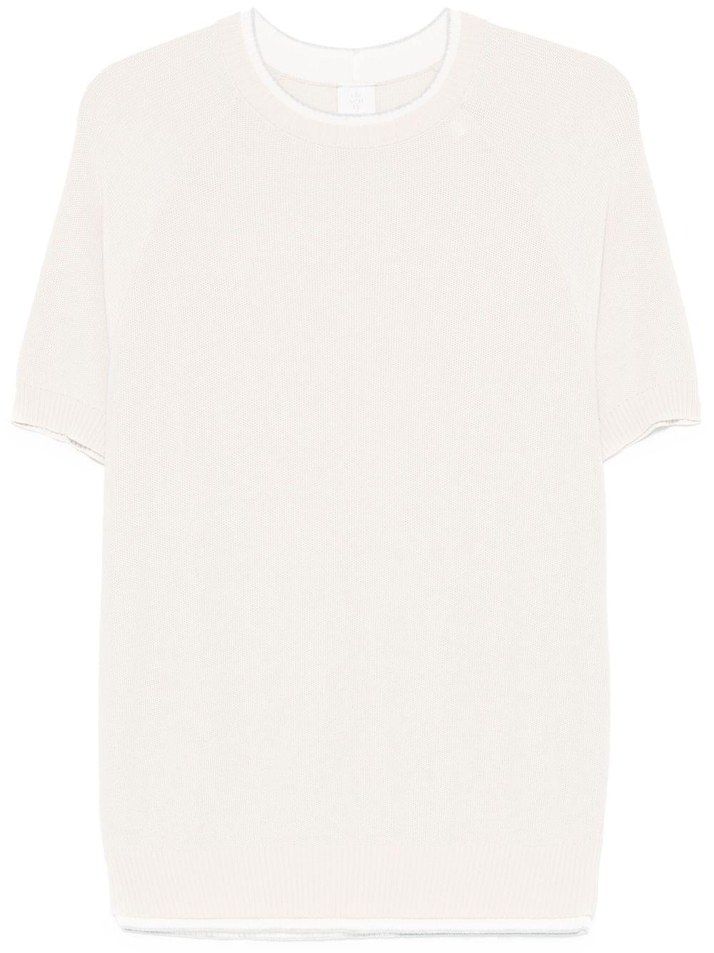 T-shirt con design a strati K76MAGK59MAG0K025 020113 ELEVENTY 