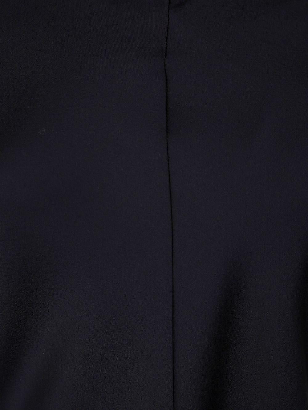 Blusa con collo a zip V08040719 0555 BLACK PHILOSOPHY DI LORENZO SERAFINI 