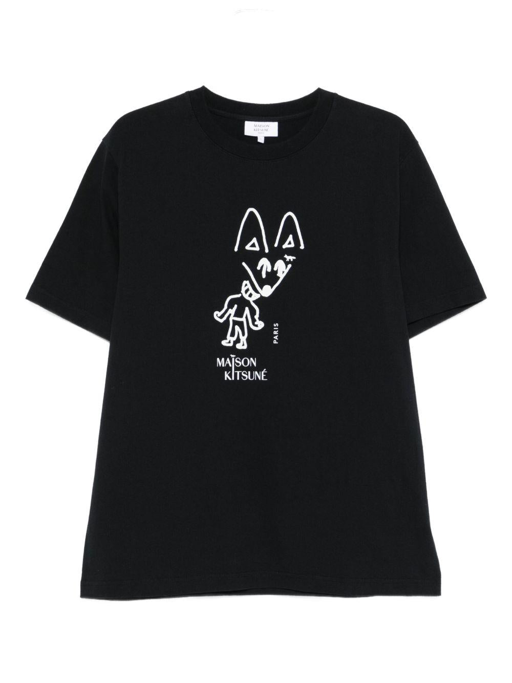  PM00116KJ7025 P199 BLACK MAISON KITSUNE 