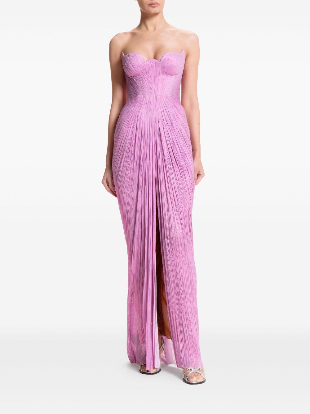 Jasleen Maxi Dress JASLEEN BABY PINK MARIA LUCIA HOHAN 