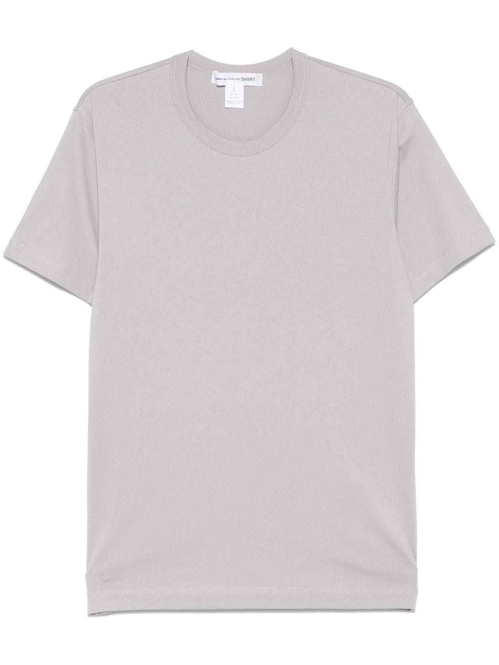 Men's Logo T-Shirt FOT024S25 2 GREY COMME DES GARCONS SHIRT 