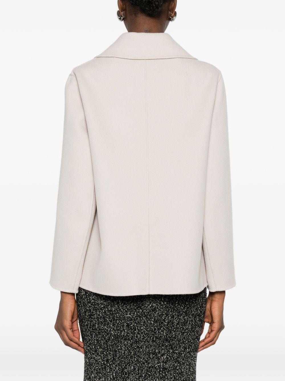 Giacca doppio drap in pura lana SMMMARGOT 032 SAND S MAX MARA 