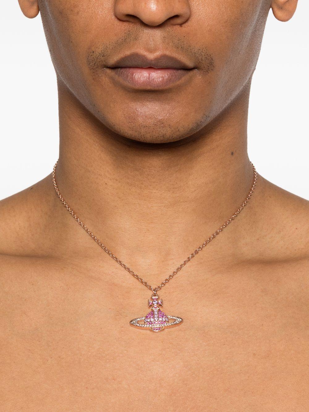 Kika Pendant 6302009402G411 PINK GOLD FUCHSIA VIVIENNE WESTWOOD 