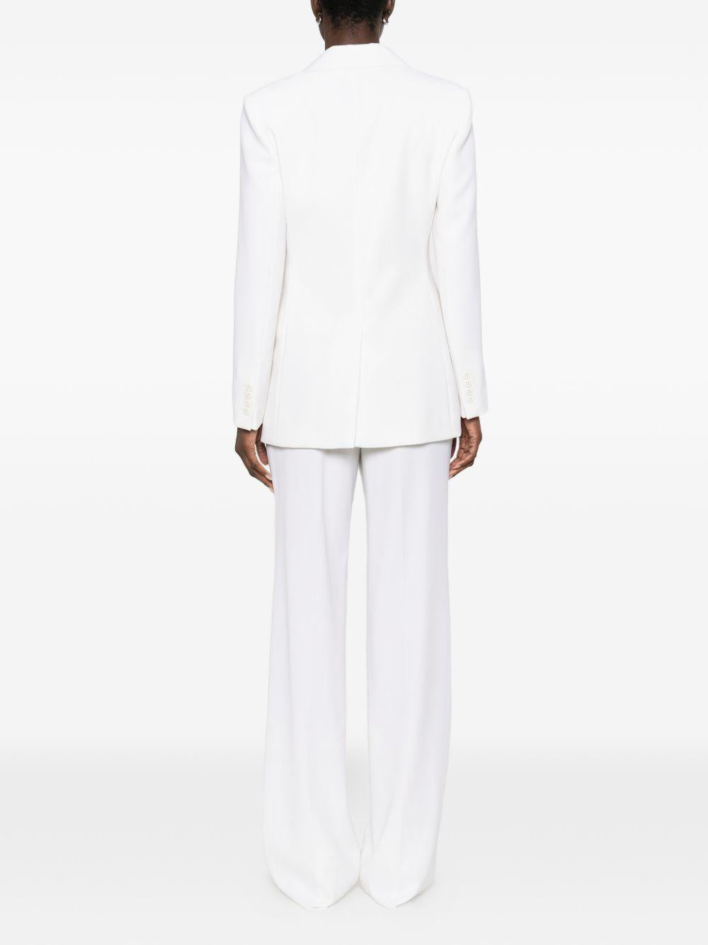 Completo Tre Pezzi In Crepe MSTGREMBO 010 BIANCO MAX MARA STUDIO 