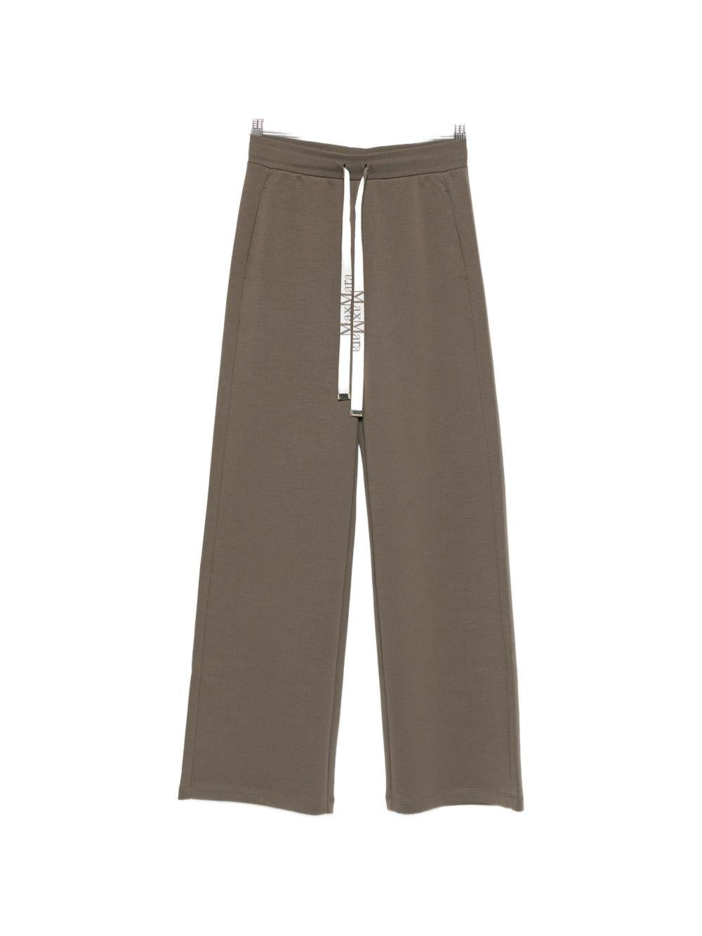 Pantaloni In Jersey Double SMMBALI 007 KAKI S MAX MARA 