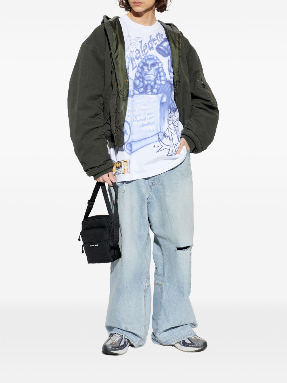 Giudice Maledetto Tee DFM54029TJ112JUDGE WHITE PDF 