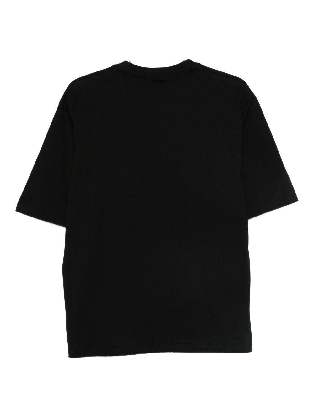 Max Hanau T-Shirt Z48N1 NERO COSTUMEIN 
