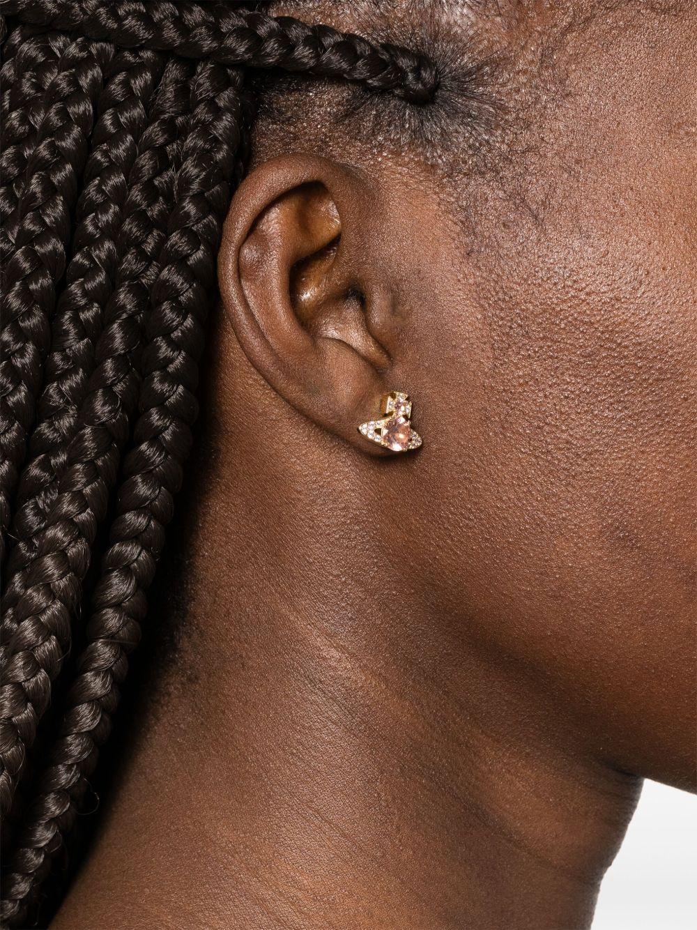Ismene earrings 6201034M02R863 R863 GOLD PEACH VIVIENNE WESTWOOD 