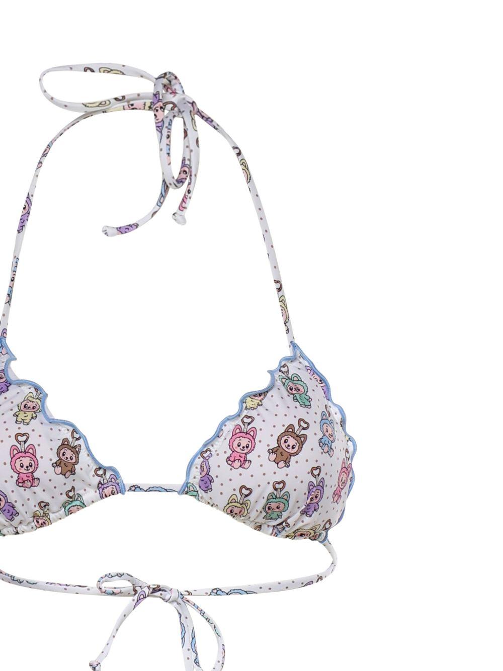 Bikini a triangolo Frou frou SAGI00109070L PUPPY CHARMS MINI MC2 SAINT BARTH 