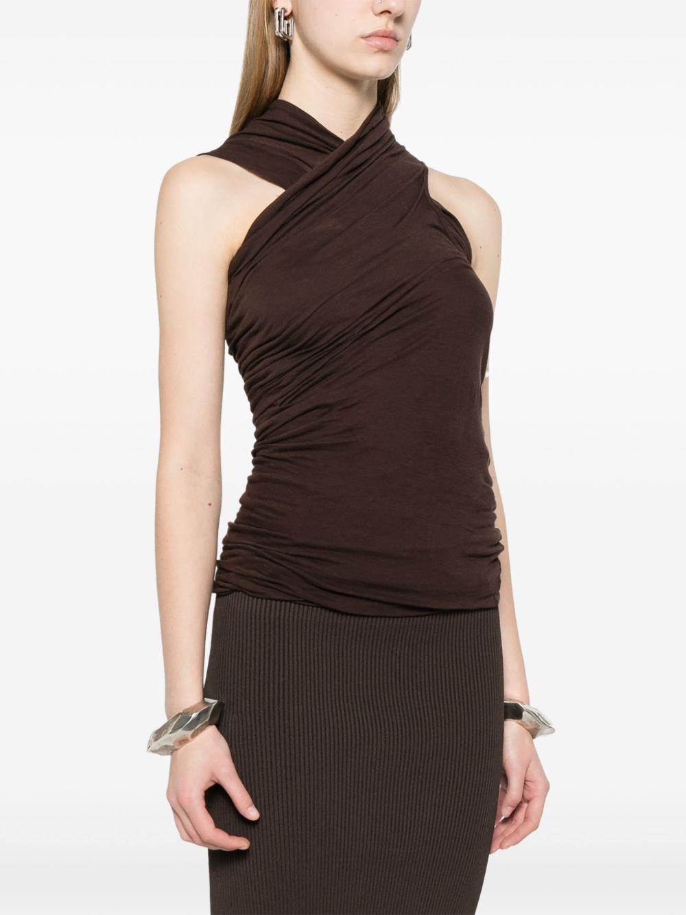 Banana top RP01E7109UC 14 MAHOGANY RICK OWENS 