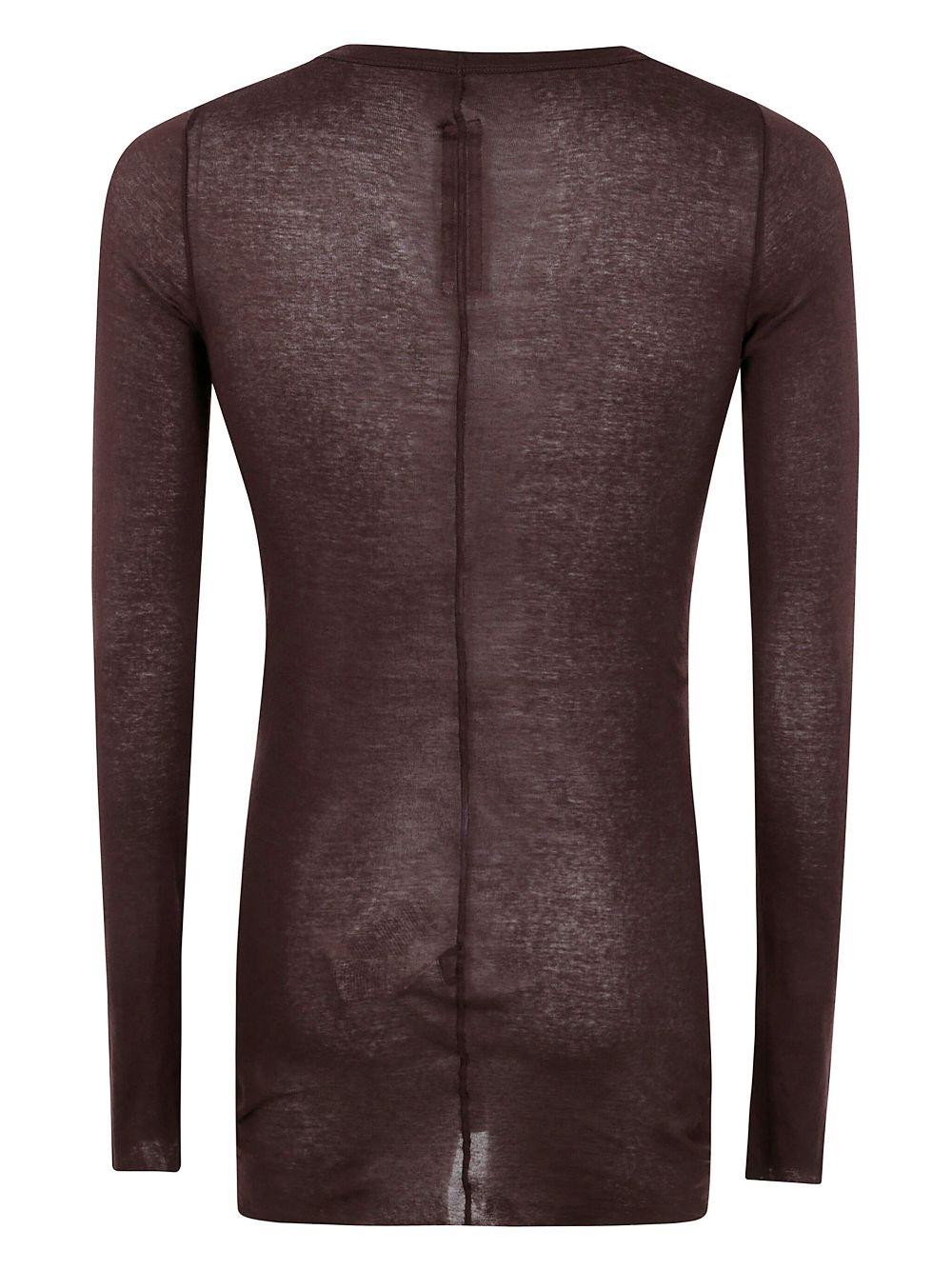 Wool jumper RU01E5250MR 14 MAHOGANY RICK OWENS 