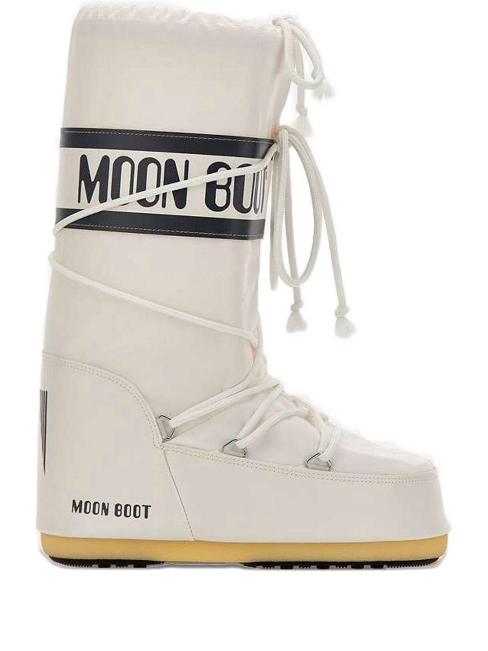 Icon Boot in Nylon 80D1400440 A001 WHITE MOON BOOT 