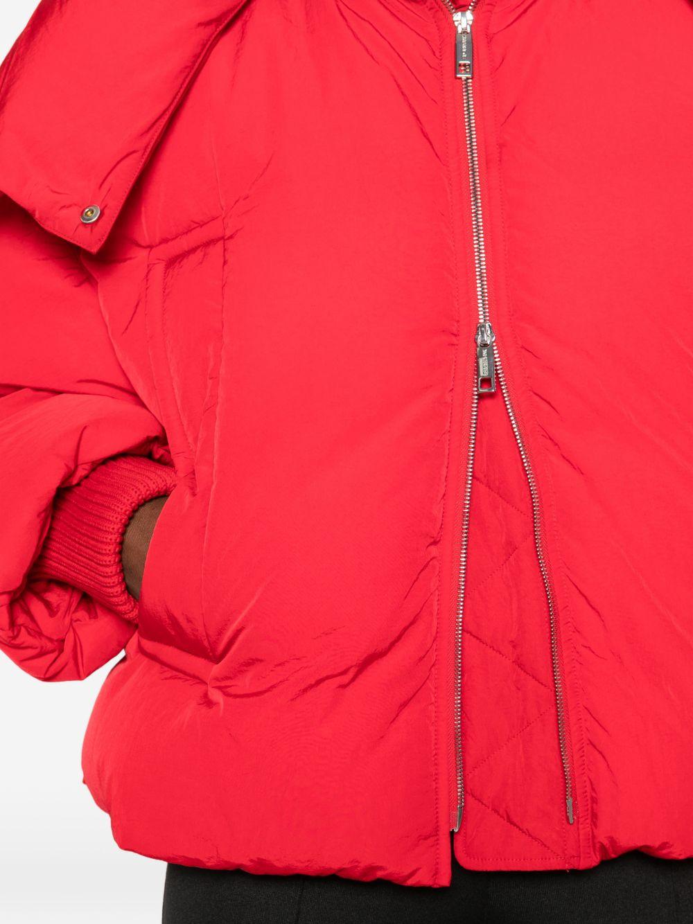 Piumino corto antigoccia - Rosso GLIZIAMM100019 002 ROSSO SPORTMAX 