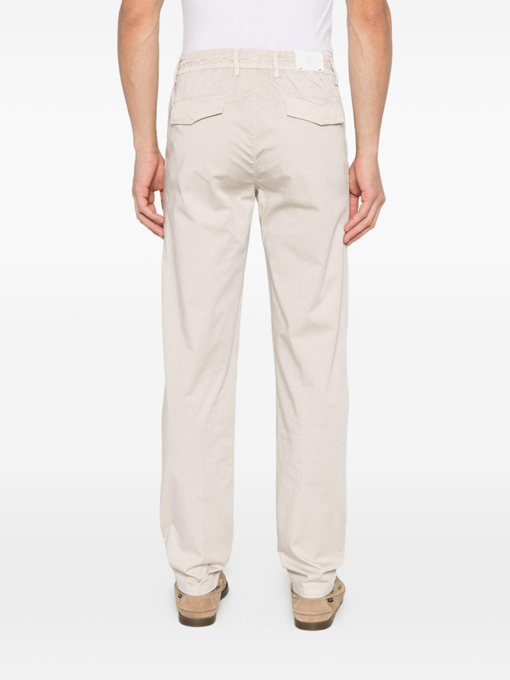 Jogger in cotone stretch tinto in capo M75PANG03TET0K007 02N SABBIA ELEVENTY 
