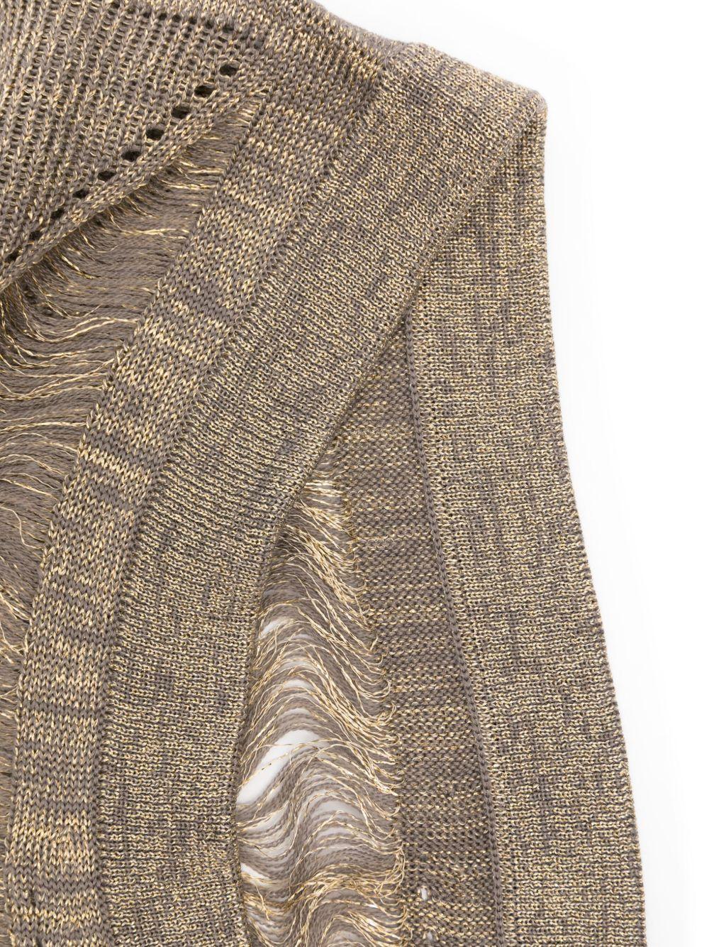 Jera hood RO01E7481KGRIDG 02 GOLD RICK OWENS 