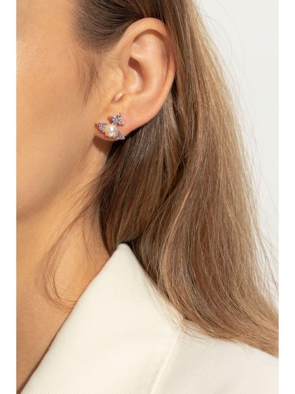  6201034Y02R791 GOLD LIGHT PURPLE CRYSTAL VIVIENNE WESTWOOD 