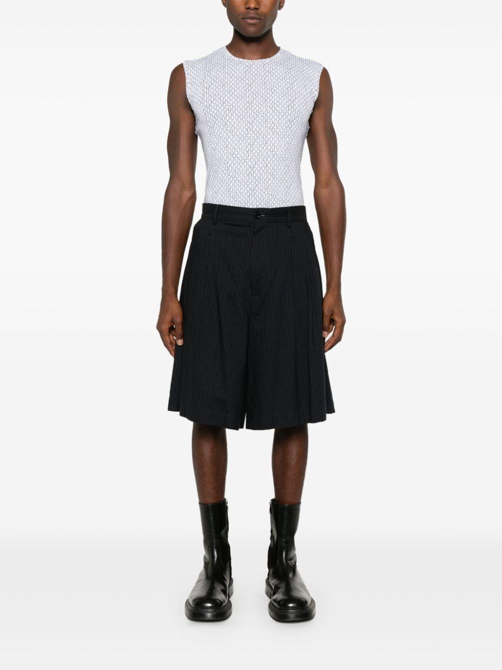  SS24N26 JERSEY GEOMETRICO NERO SAPIO 