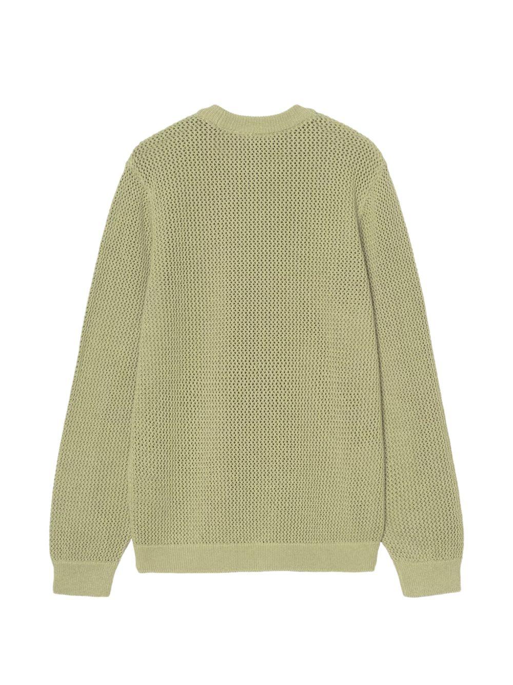 Stockton Sweater Recycled I036163 3IEXX GENTLE GREEN CARHARTT WIP 